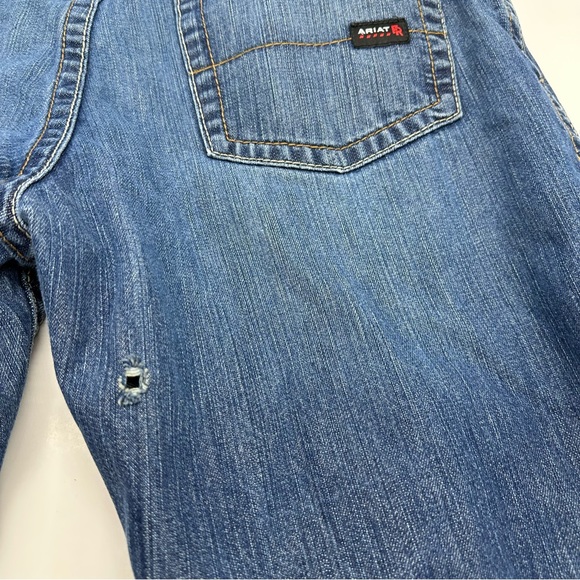 Ariat FR M3 Loose Jeans 38x36 Mens Straight Flame Resistant USA Pants Laborer - Picture 11 of 14